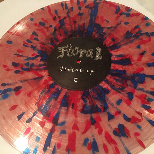 A photo of Floral EP by Floral on vinyl